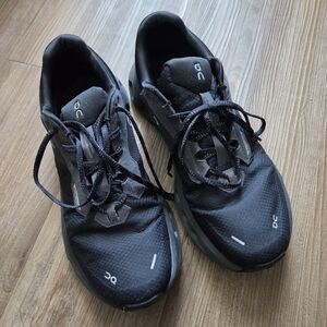 On Running Womens Charcoal Athletic Shoes